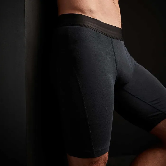 Men Lounge James Perse Elevated Lotus Sport Boxer Long French Navy