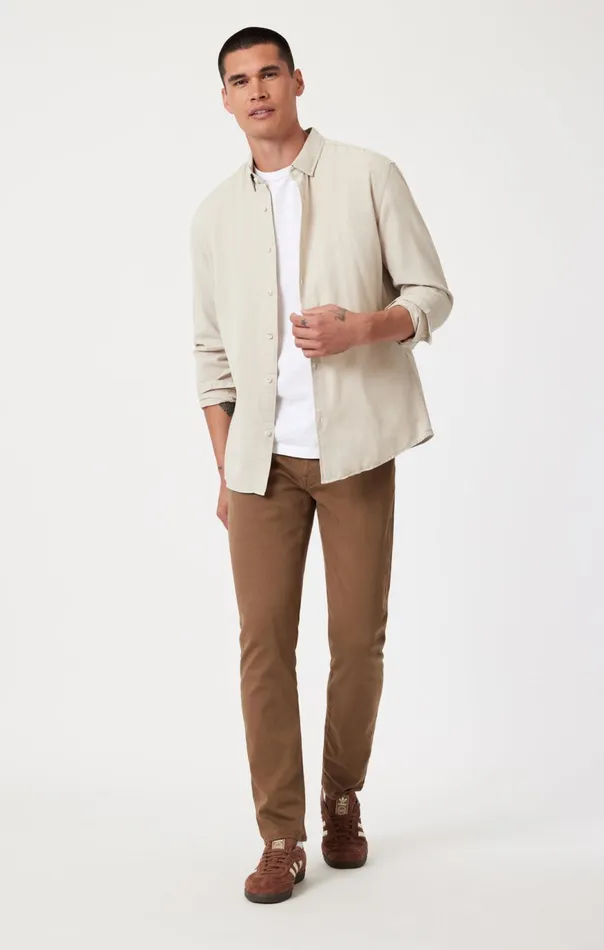 Men Marcus Slim Straight Leg In Bronze Supermove Mavi Jeans Denim