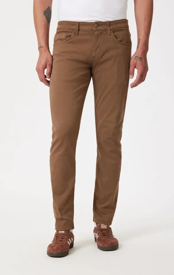 Men Marcus Slim Straight Leg In Bronze Supermove Mavi Jeans Denim Men Marcus Slim Straight Leg In Bronze Supermove Mavi Jeans Denim