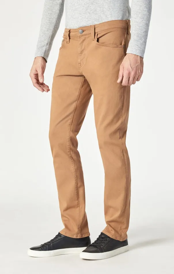 Men Marcus Slim Straight Leg In Caramel Supermove Mavi Jeans Denim Men Marcus Slim Straight Leg In Caramel Supermove Mavi Jeans Denim