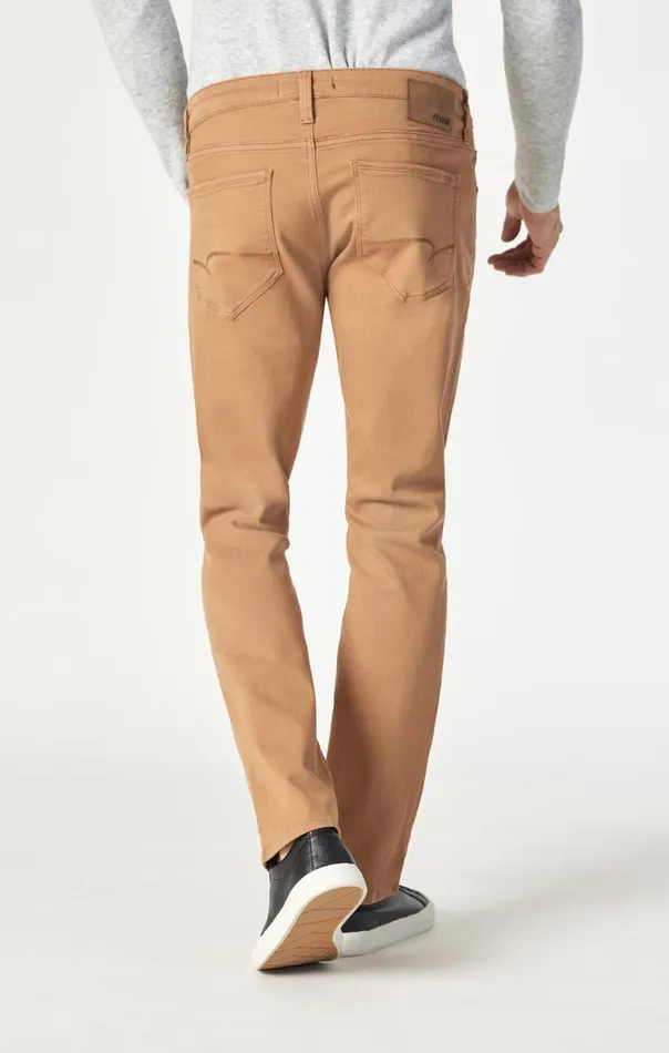 Men Marcus Slim Straight Leg In Caramel Supermove Mavi Jeans Denim Men Marcus Slim Straight Leg In Caramel Supermove Mavi Jeans Denim