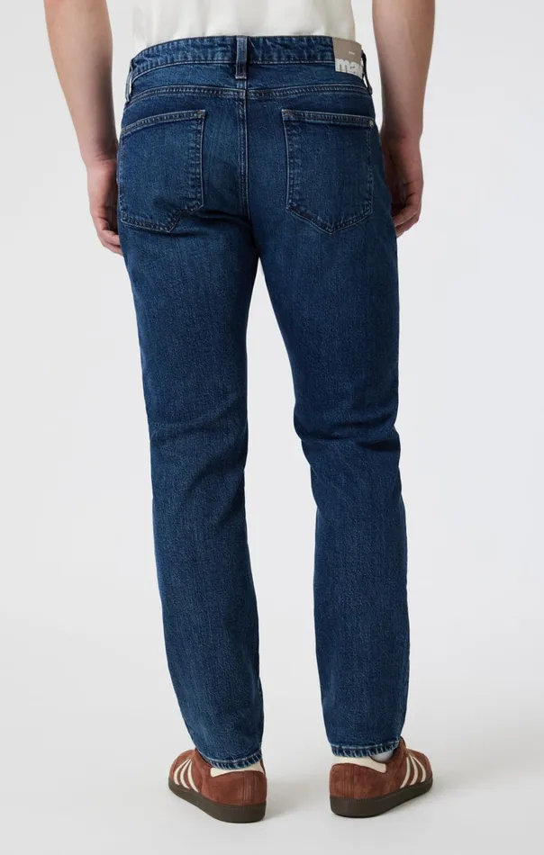Men Marcus Slim Straight Leg In Dark Brushed Classic Blue Mavi Jeans Denim Men Marcus Slim Straight Leg In Dark Brushed Classic Blue Mavi Jeans Denim