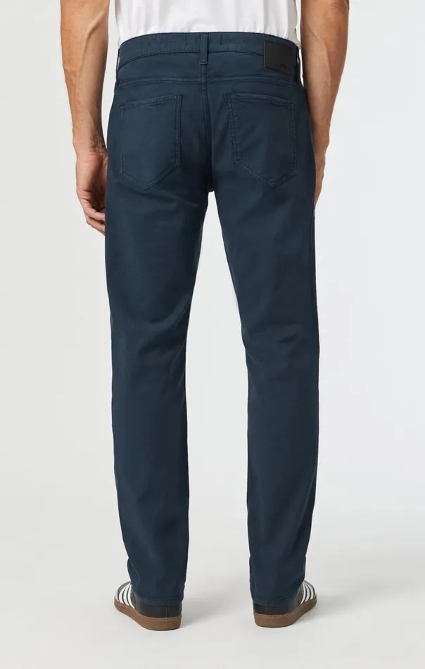 Men Marcus Slim Straight Leg In Dark Navy Luxe Twill Mavi Jeans Pants Men Marcus Slim Straight Leg In Dark Navy Luxe Twill Mavi Jeans Pants