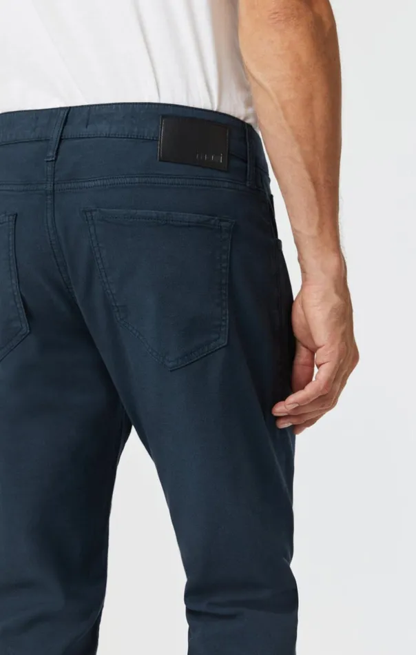 Men Marcus Slim Straight Leg In Dark Navy Luxe Twill Mavi Jeans Pants Men Marcus Slim Straight Leg In Dark Navy Luxe Twill Mavi Jeans Pants