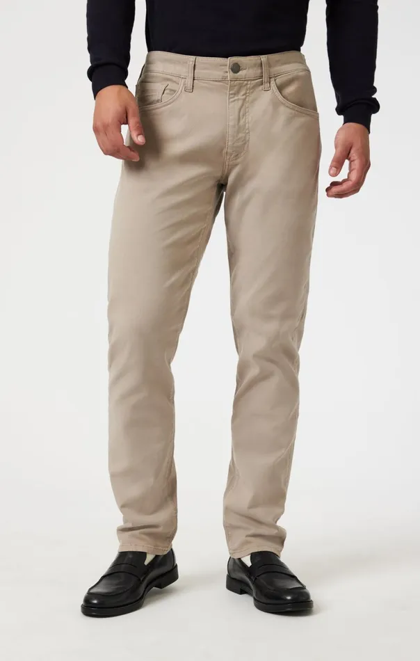 Men Marcus Slim Straight Leg In Latte Luxe Twill Mavi Jeans Pants Men Marcus Slim Straight Leg In Latte Luxe Twill Mavi Jeans Pants