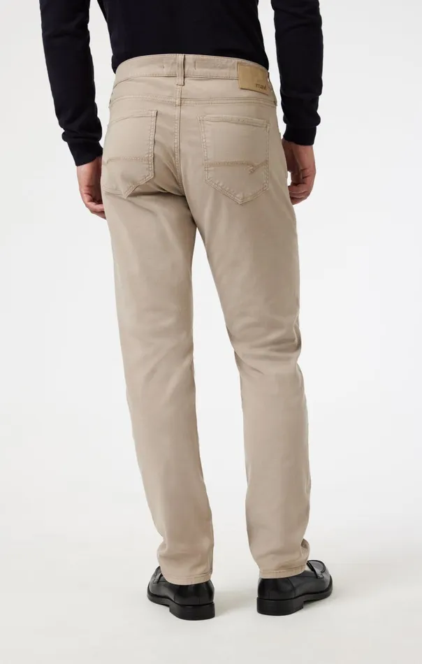 Men Marcus Slim Straight Leg In Latte Luxe Twill Mavi Jeans Pants Men Marcus Slim Straight Leg In Latte Luxe Twill Mavi Jeans Pants