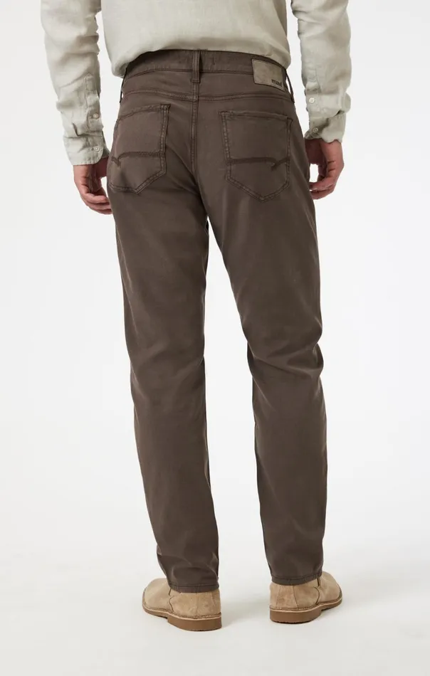 Men Marcus Slim Straight Leg In Oak Luxe Twill Mavi Jeans Pants Men Marcus Slim Straight Leg In Oak Luxe Twill Mavi Jeans Pants