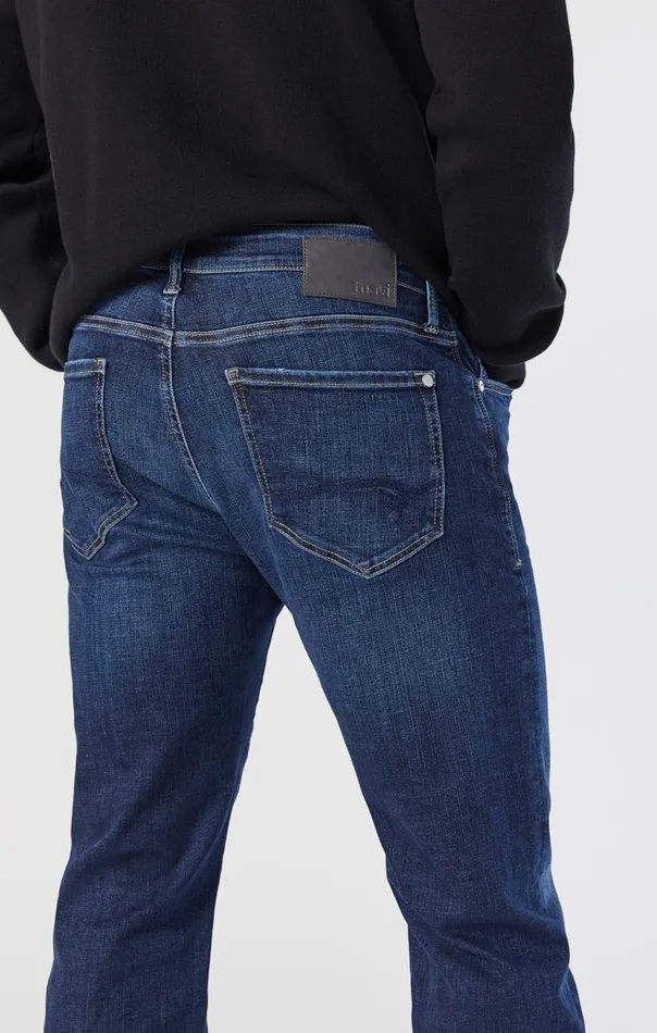 Men Marcus Slim Straight Leg Jeans In Deep Organic Move Mavi Jeans Denim Men Marcus Slim Straight Leg Jeans In Deep Organic Move Mavi Jeans Denim
