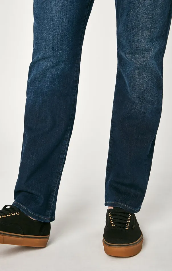 Men Matt Mid Rise Relaxed Straight Leg In Deep Clean Comfort Mavi Jeans Denim Men Matt Mid Rise Relaxed Straight Leg In Deep Clean Comfort Mavi Jeans Denim