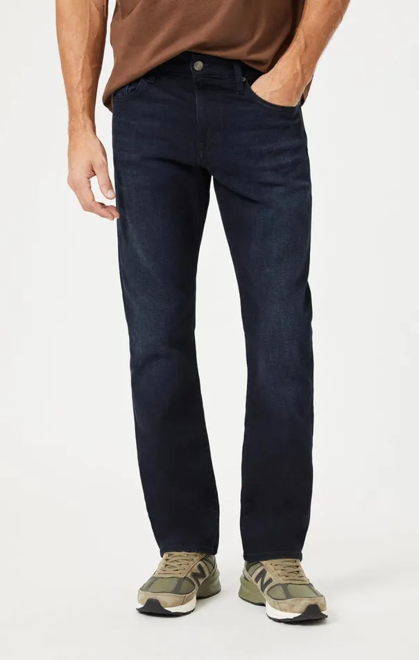 Men Matt Relaxed Straight Leg In Dark Indigo Williamsburg Mavi Jeans Denim