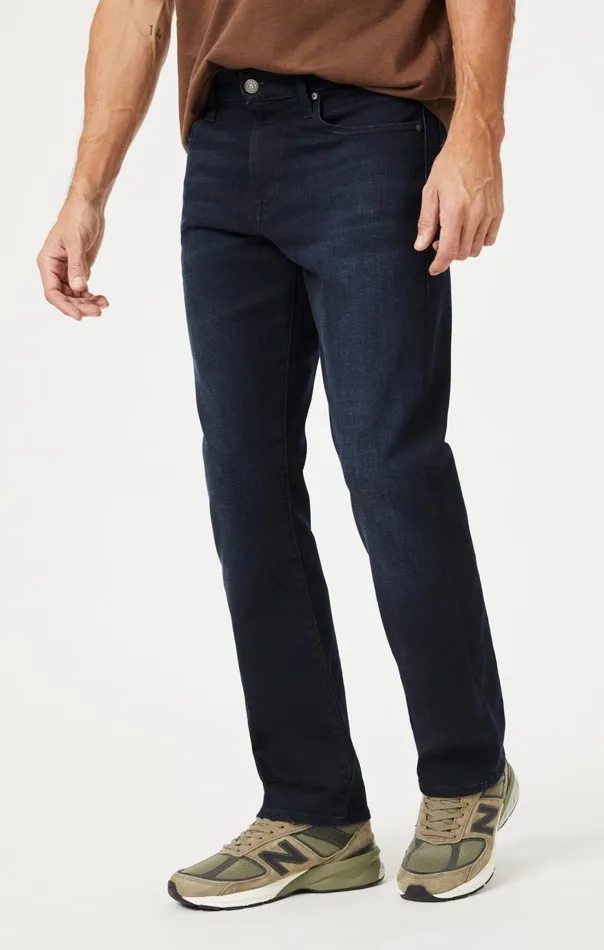 Men Matt Relaxed Straight Leg In Dark Indigo Williamsburg Mavi Jeans Denim