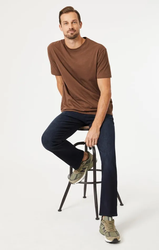 Men Matt Relaxed Straight Leg In Dark Indigo Williamsburg Mavi Jeans Denim