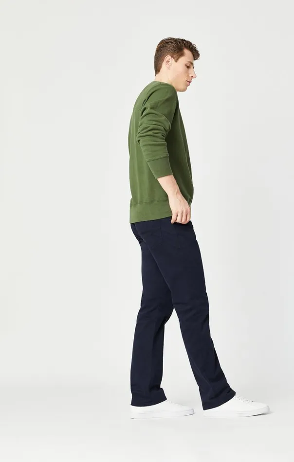 Men Matt Relaxed Straight Leg In Dark Navy Twill Mavi Jeans Pants