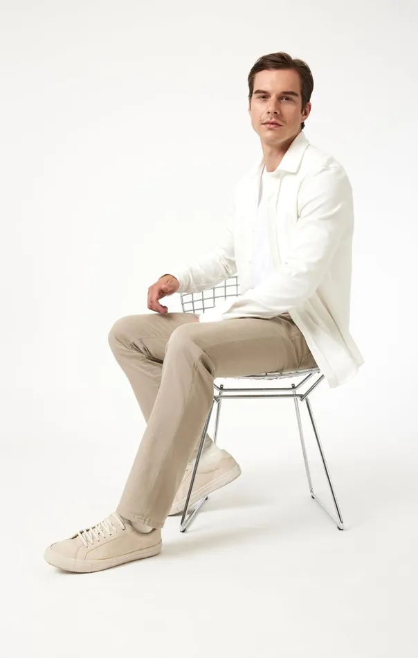 Men Matt Relaxed Straight Leg In Sand Casual Twill Mavi Jeans Pants Men Matt Relaxed Straight Leg In Sand Casual Twill Mavi Jeans Pants