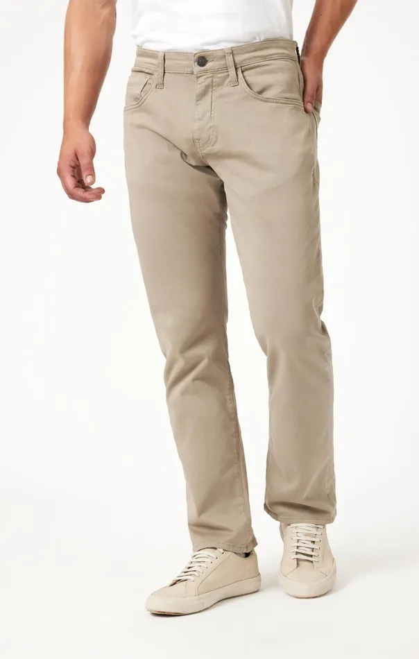 Men Matt Relaxed Straight Leg In Sand Casual Twill Mavi Jeans Pants Men Matt Relaxed Straight Leg In Sand Casual Twill Mavi Jeans Pants