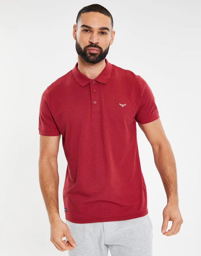Men Multi Short Sleeve Classic Polo Shirts 3 Pack Multi Threadbare Polo Shirts