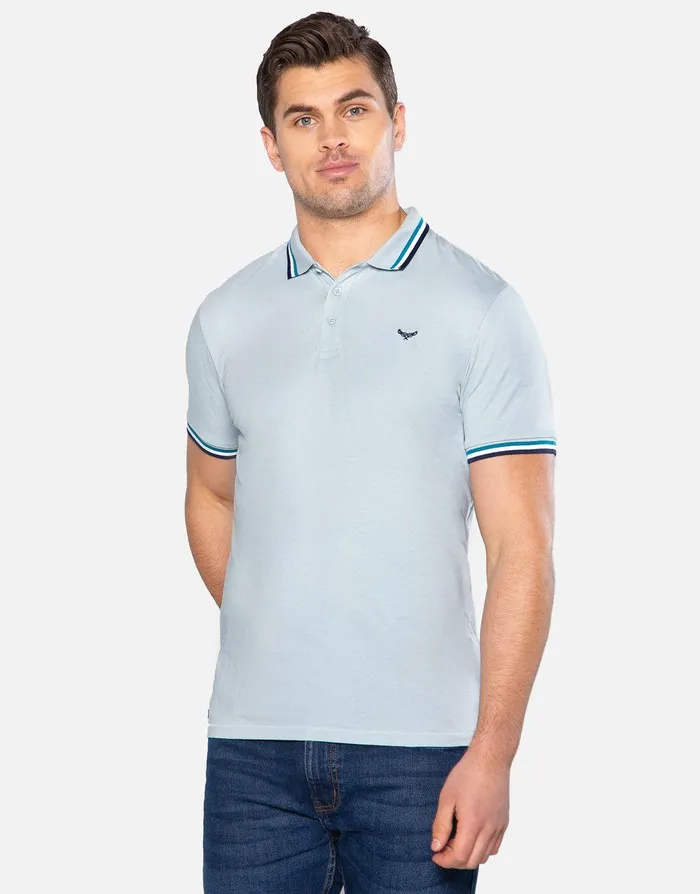 Men Multi Short Sleeve Polo Shirts 3 Pack NavyGrey MarlPurist Blue Threadbare Polo Shirts Men Multi Short Sleeve Polo Shirts 3 Pack NavyGrey MarlPurist Blue Threadbare Polo Shirts