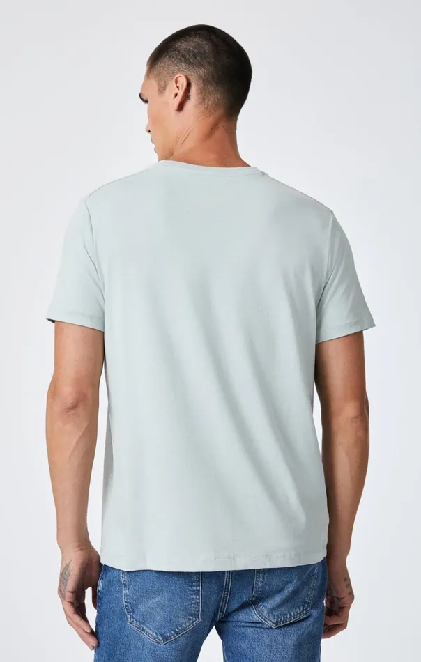 Men Natural Dyed Crew Neck TShirt In Slate Grey Mavi Jeans TShirts Men Natural Dyed Crew Neck TShirt In Slate Grey Mavi Jeans TShirts