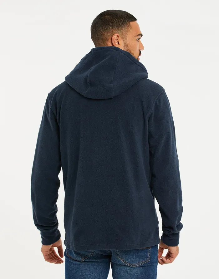 Men Navy Fitness Fleece ZipThrough Hoodie Navy Threadbare Hoodies Men Navy Fitness Fleece ZipThrough Hoodie Navy Threadbare Hoodies