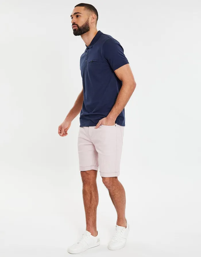 Men Navy Honeycomb Rib Jetted Pocket Polo Shirt Navy Threadbare Polo Shirts Men Navy Honeycomb Rib Jetted Pocket Polo Shirt Navy Threadbare Polo Shirts