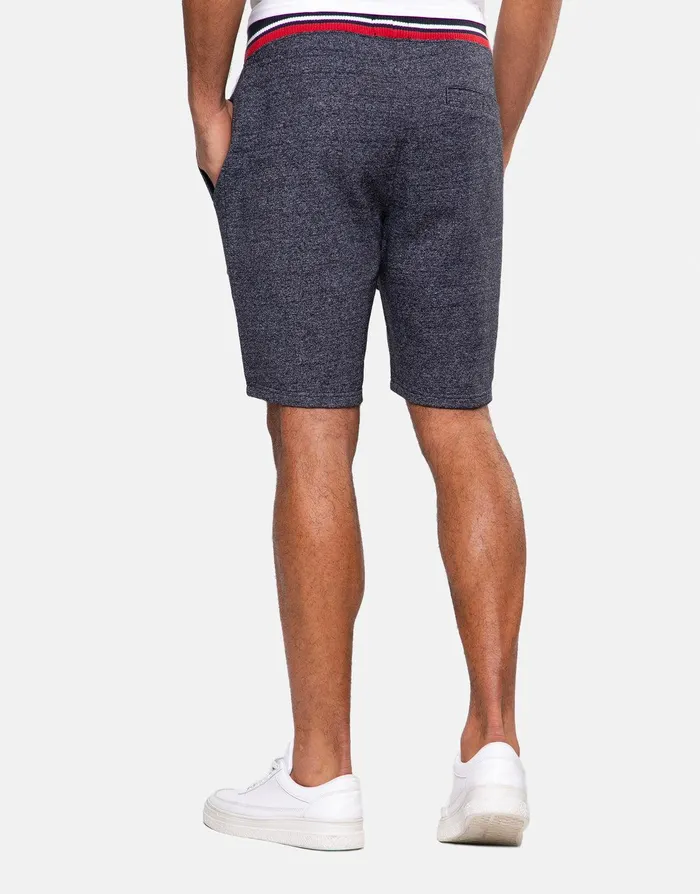 Men Navy Sports Fleece Shorts Navy Threadbare Shorts Men Navy Sports Fleece Shorts Navy Threadbare Shorts