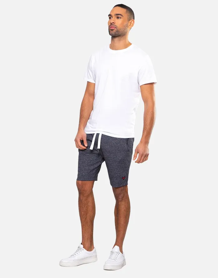 Men Navy Sports Fleece Shorts Navy Threadbare Shorts Men Navy Sports Fleece Shorts Navy Threadbare Shorts