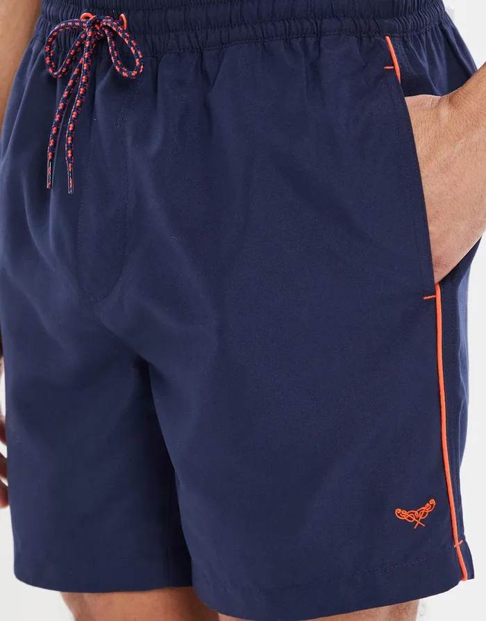 Men Navy Swim Shorts Navy Threadbare Swimwear Men Navy Swim Shorts Navy Threadbare Swimwear