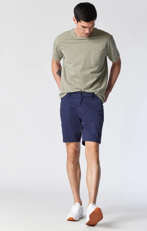 Men Noah Shorts In Dark Navy Twill Mavi Jeans Shorts