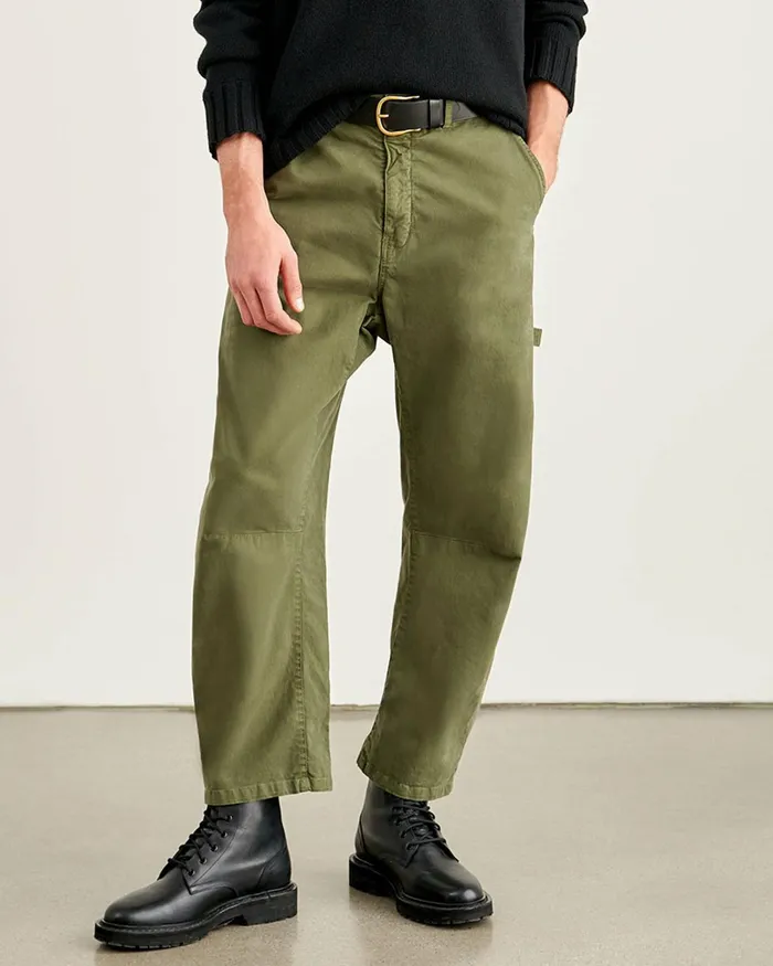 Men Pants and Shorts Nili Lotan CARPENTER PANT Canyon Dust