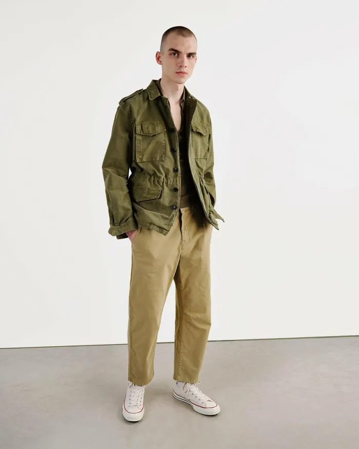 Men Pants and Shorts Nili Lotan CARPENTER PANT Canyon Dust