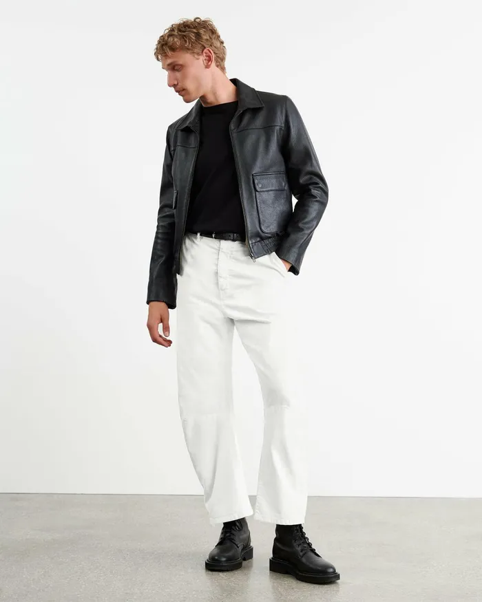 Men Pants and Shorts Nili Lotan CARPENTER PANT Canyon Dust