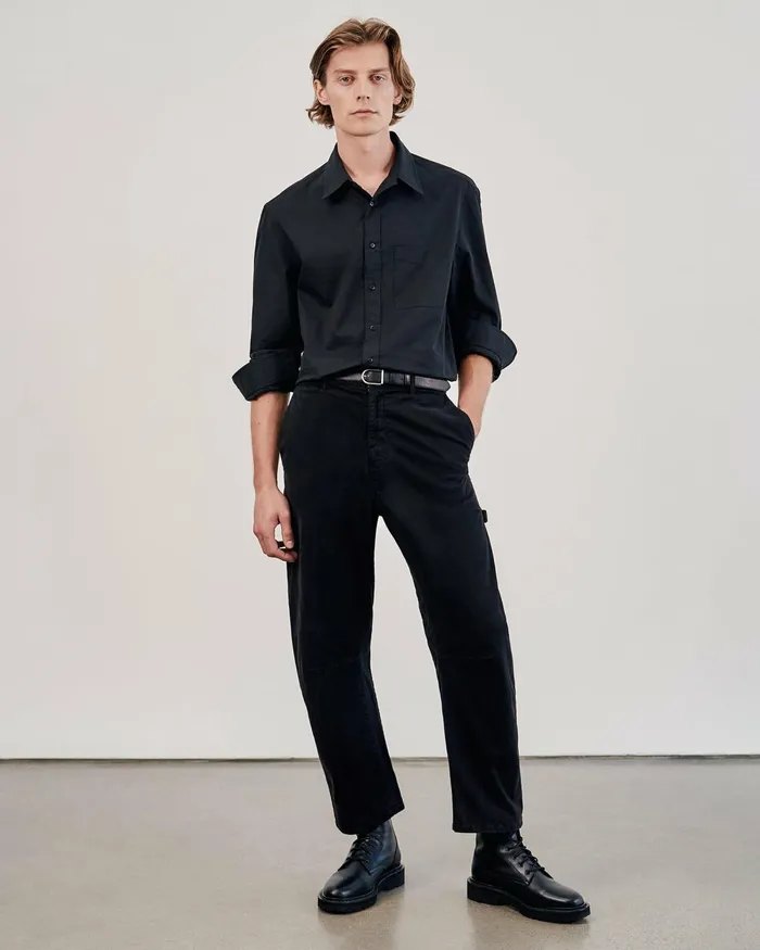 Men Pants and Shorts Nili Lotan CARPENTER PANT Canyon Dust