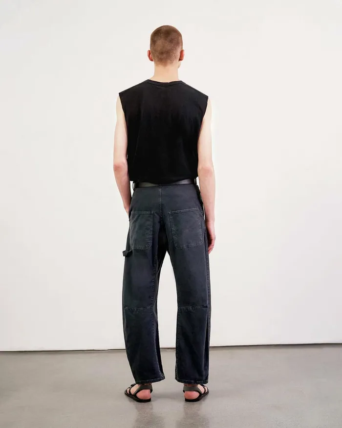 Men Pants and Shorts Nili Lotan CARPENTER PANT Canyon Dust