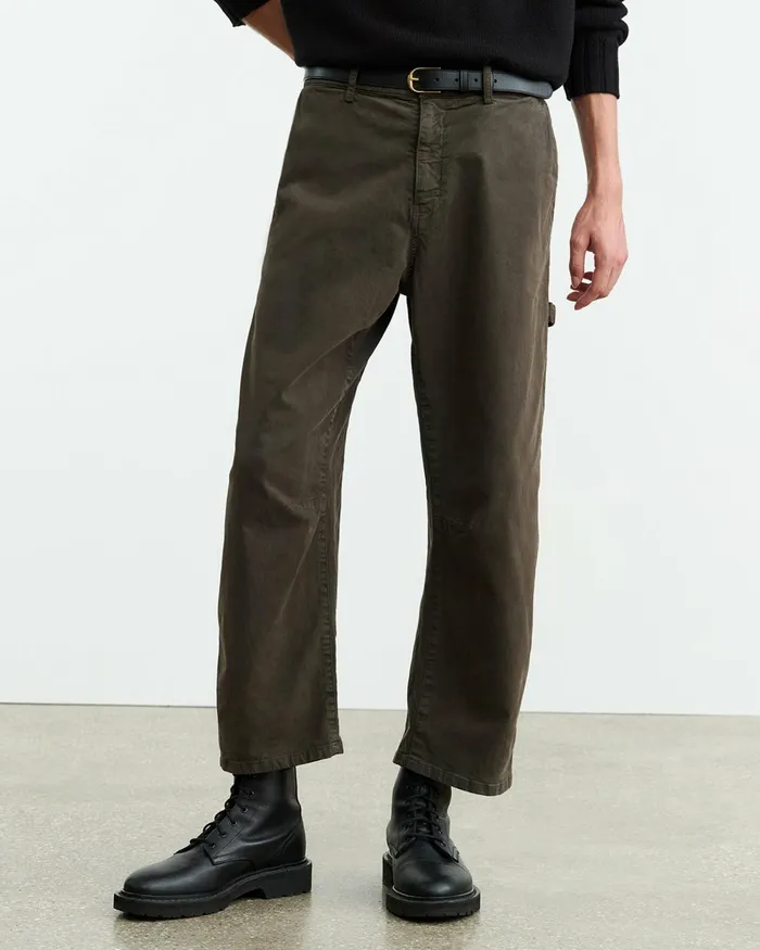 Men Pants and Shorts Nili Lotan CARPENTER PANT Canyon Dust