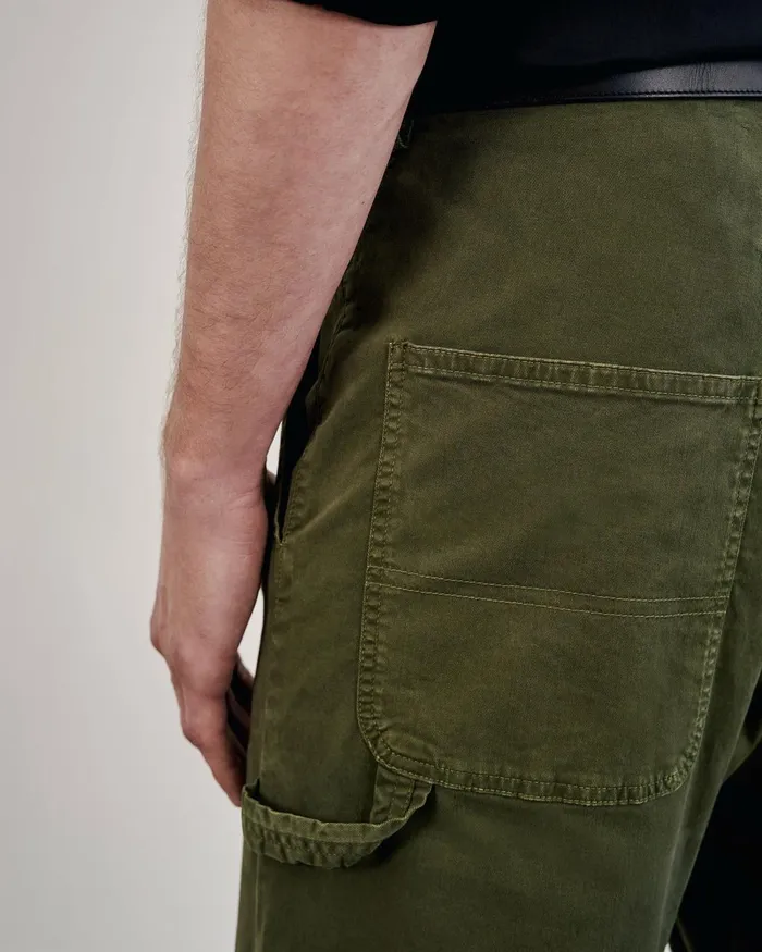 Men Pants and Shorts Nili Lotan CARPENTER PANT Canyon Dust