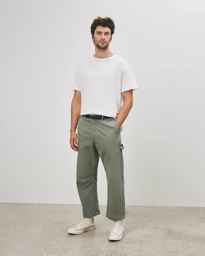 Men Pants and Shorts Nili Lotan CARPENTER PANT Canyon Dust