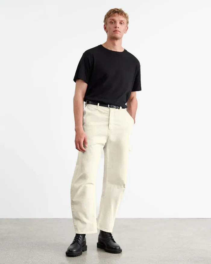 Men Pants and Shorts Nili Lotan CARPENTER PANT Canyon Dust
