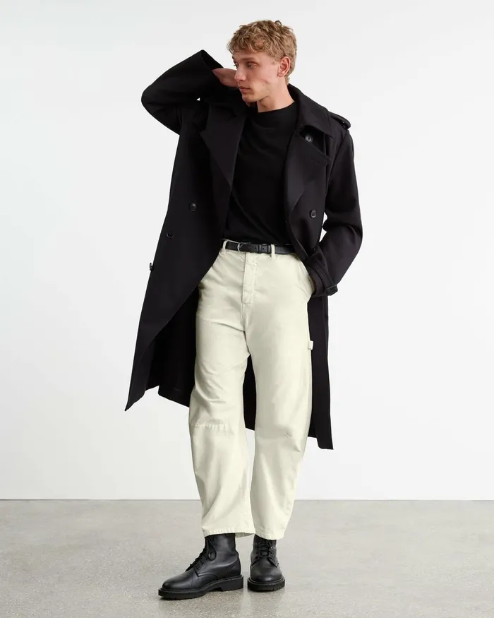 Men Pants and Shorts Nili Lotan CARPENTER PANT Canyon Dust