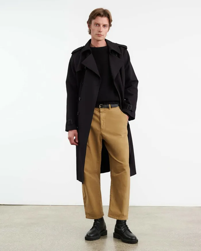 Men Pants and Shorts Nili Lotan CARPENTER PANT Canyon Dust