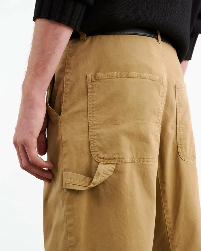 Men Pants and Shorts Nili Lotan CARPENTER PANT Canyon Dust