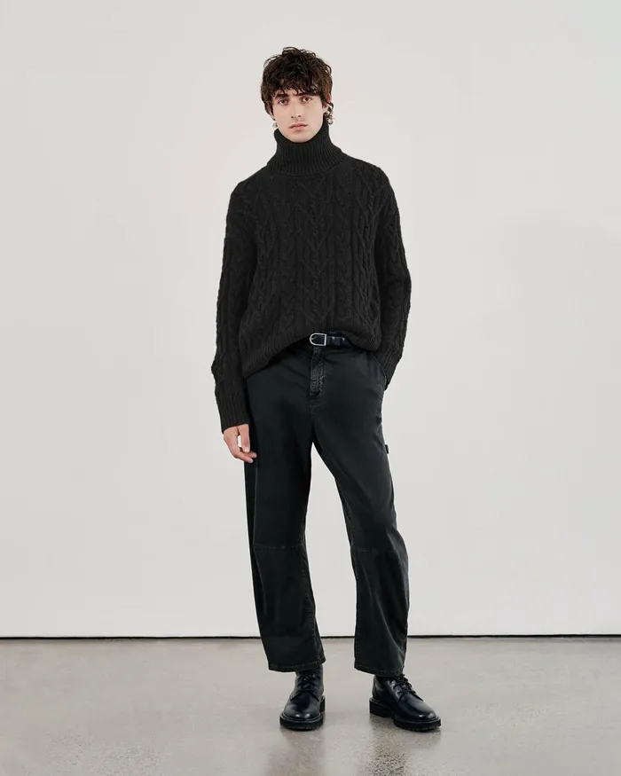 Men Pants and Shorts Nili Lotan CARPENTER PANT Canyon Dust