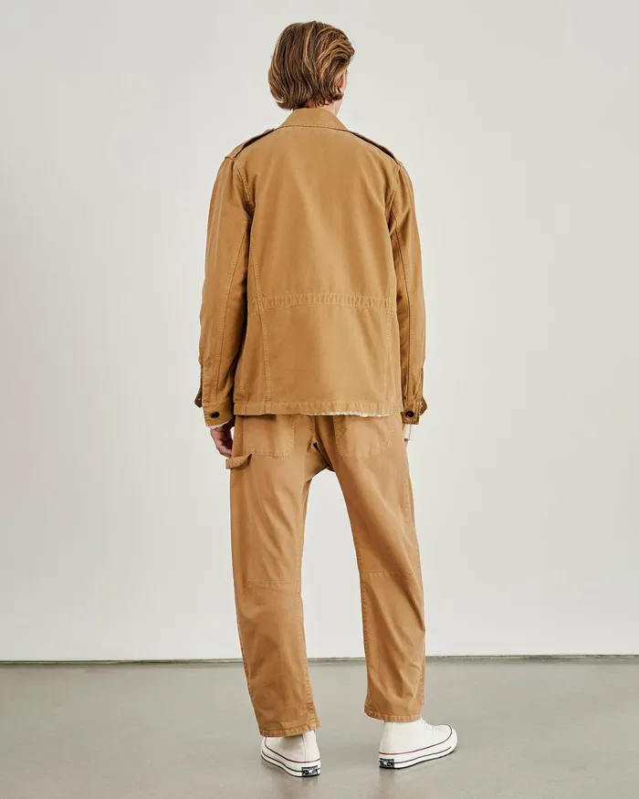 Men Pants and Shorts Nili Lotan CARPENTER PANT Canyon Dust
