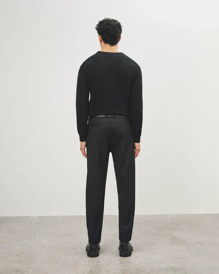 Men Pants and Shorts Nili Lotan DALINIO PANT Dark Navy