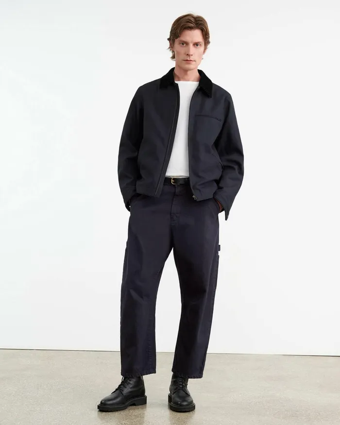 Men Pants and Shorts Nili Lotan EMIR PANT Midnight