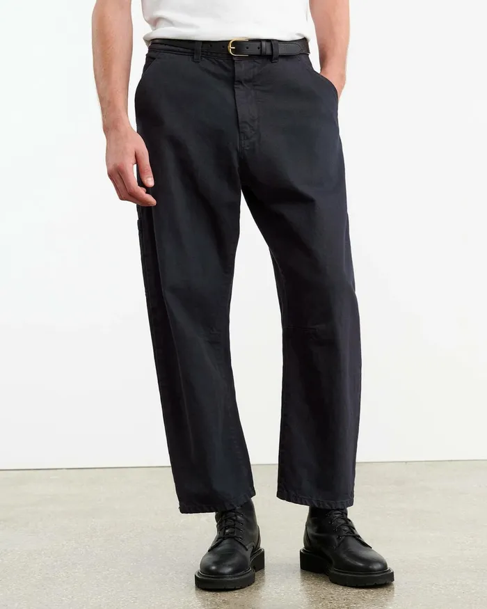 Men Pants and Shorts Nili Lotan EMIR PANT Midnight