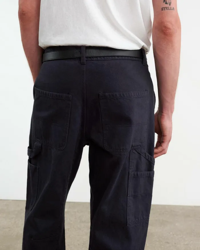 Men Pants and Shorts Nili Lotan EMIR PANT Midnight