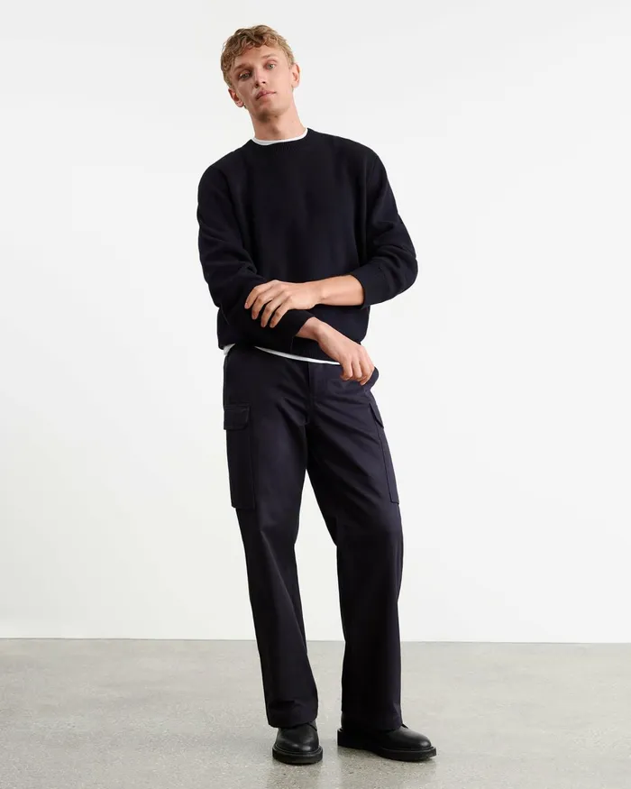 Men Pants and Shorts Nili Lotan FRIEDMAN PANT Midnight