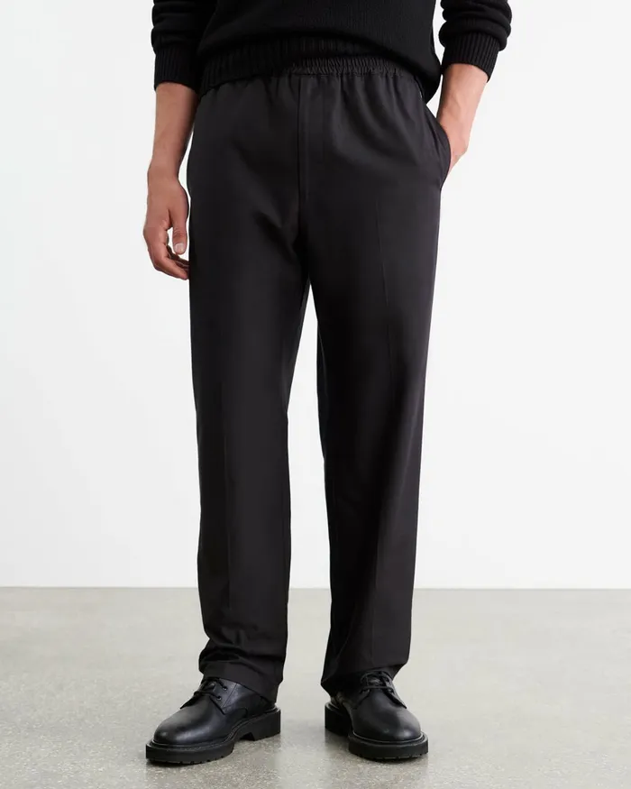 Men Pants and Shorts Nili Lotan LAWRENCE PANT Black