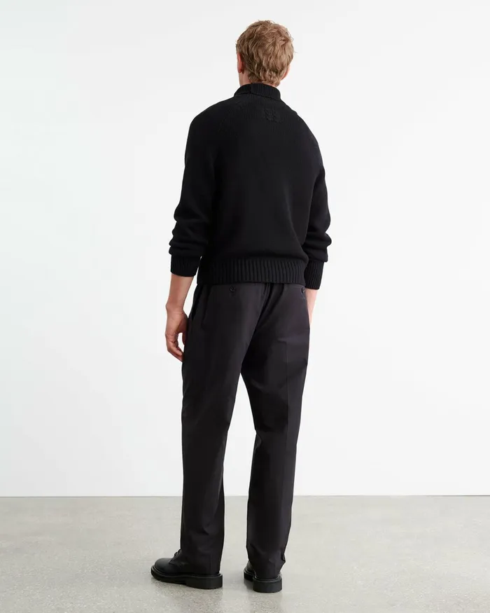 Men Pants and Shorts Nili Lotan LAWRENCE PANT Black