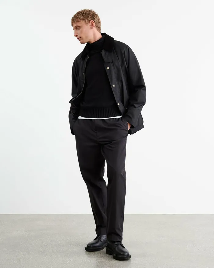 Men Pants and Shorts Nili Lotan LAWRENCE PANT Black
